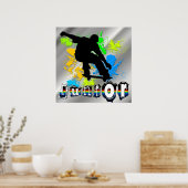 Junior - Skateboarding Poster (Keuken)