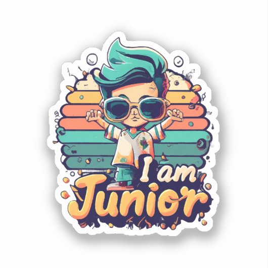 Junior Sticker (Voorkant)