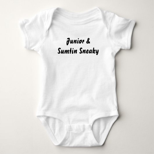 Junior & Sumtin Sneaky Romper (Voorkant)