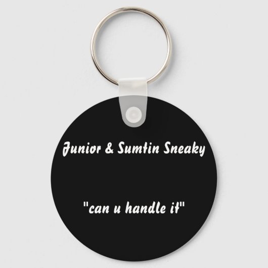 Junior & Sumtin Sneaky Sleutelhanger (Voorkant)