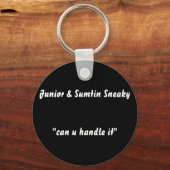 Junior & Sumtin Sneaky Sleutelhanger (Voorkant)