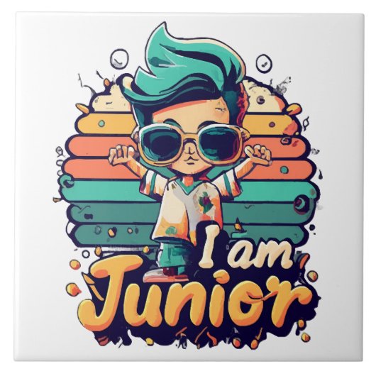 Junior Tegeltje (Voorkant)