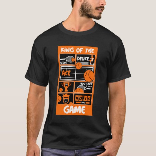 Junior Tennis Player T-Shirt (Voorkant)
