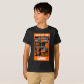 Junior Tennis Player T-shirt (Voorkant volledig)