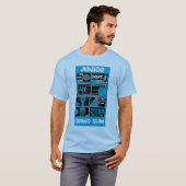 Junior Tennis Player T-Shirt (Voorkant volledig)