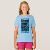 Junior Tennis Player T-shirt (Voorkant volledig)