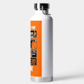 Junior Tennis Player T-Shirt Waterfles (Links)