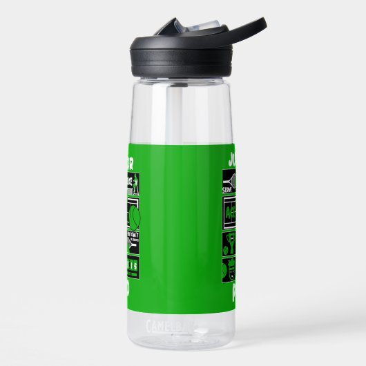 Junior Tennis Player T-Shirt Waterfles (Links)