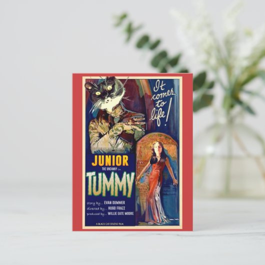 Junior the Uncanny Briefkaart (Staand voorkant)