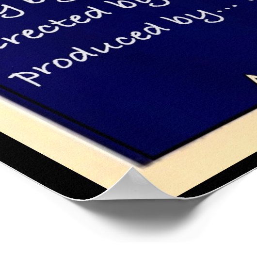 Junior the Uncanny in The Tummy. Poster (Hoek)