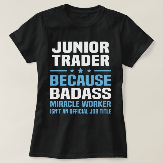Junior Trader T-shirt (Design voorkant)
