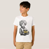 Junior Trucker Unisex Kind T-shirt (Voorkant volledig)