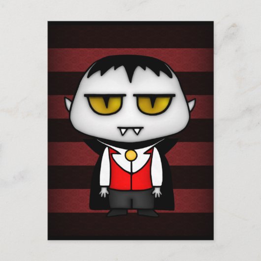 Junior Vampire Briefkaart (Voorkant)