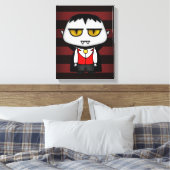 Junior Vampire Canvas Afdruk (Insitu (Slaapkamer))