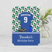 Junior youth soccer event BLW Kaart (Staand voorkant)