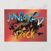 Juniors Rock Briefkaart (Voorkant)
