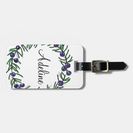 Juniper Bag Label Bagagelabel (Voorkant horizontaal)