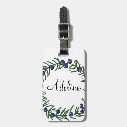 Juniper Bag Label Bagagelabel (Voorkant verticaal)