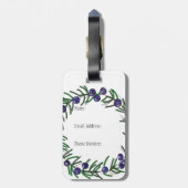 Juniper Bag Label Bagagelabel (Achterkant verticaal)