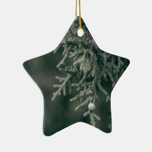 Juniper Berries Keramisch Ornament (Rechts)