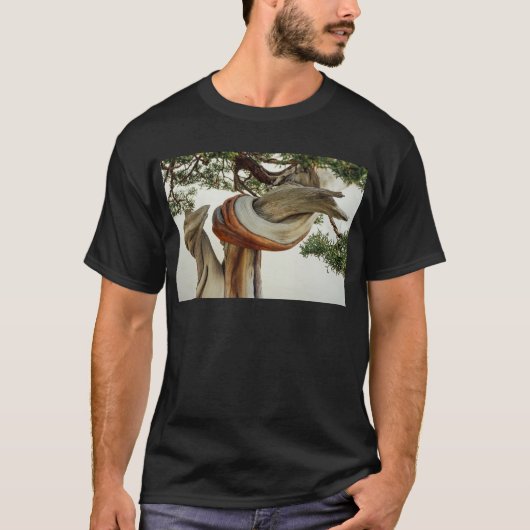 Juniper bonsai-detail t-shirt (Voorkant)