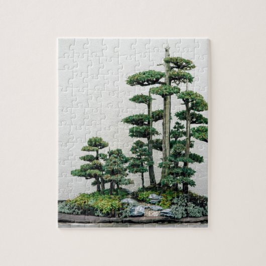 Juniper Bonsai Forest Legpuzzel (Verticaal)
