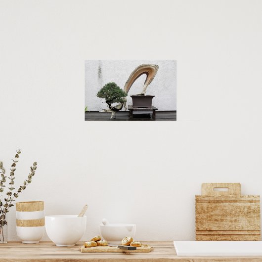Juniper Bonsai Poster (Keuken)