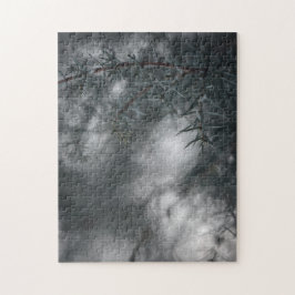 Juniper Dark Moody Floral Natuur Foto Legpuzzel