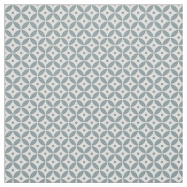 Juniper Green Geometric Pattern Hamptons Style Stof