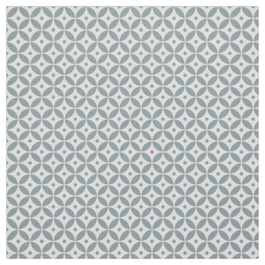 Juniper Green Geometric Pattern Hamptons Style Stof (Swatch)