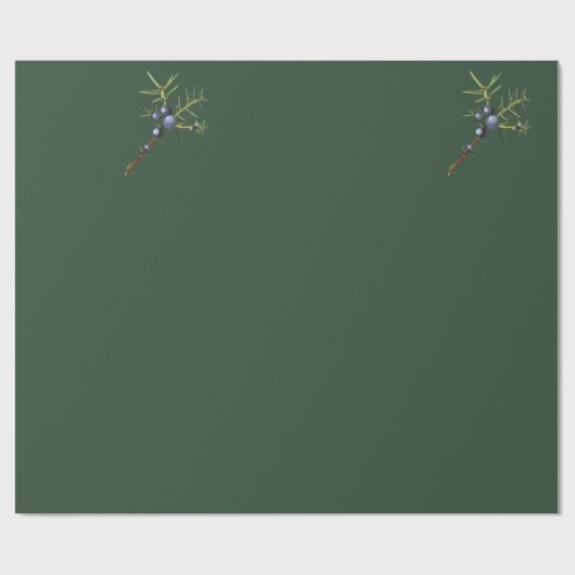 Juniper Green Wedding Cadeaupapier (Vlak)