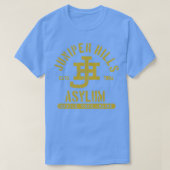 Juniper Hills Asylum T-shirt (Design voorkant)