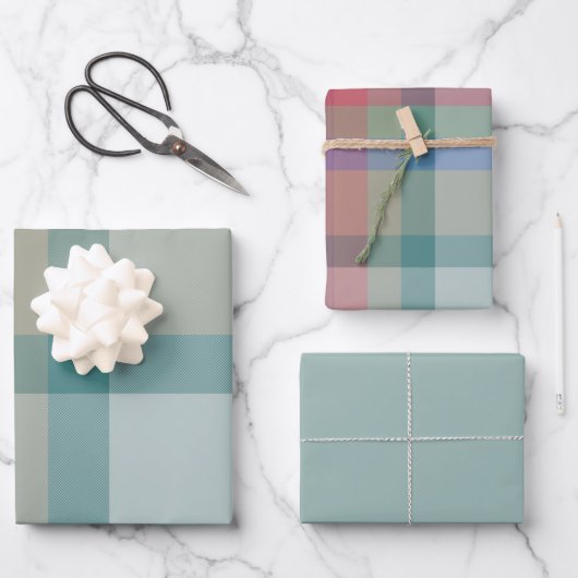 Juniper Inpakpapier Plat Vellen Set van 3 (Voorkant)