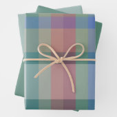 Juniper & Mint Wrapping Paper Flat Sheet Set of 3 (In situ)