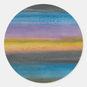 Juniper Mist I Ronde Sticker (Voorkant)