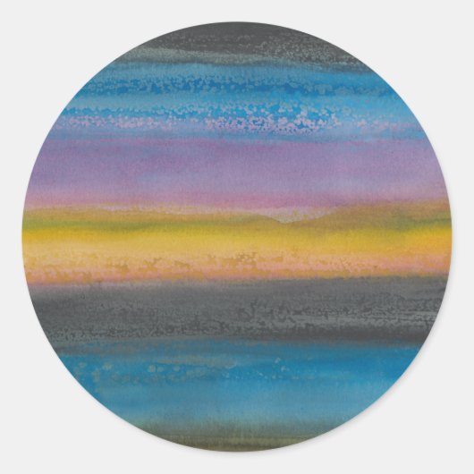 Juniper Mist I Ronde Sticker (Voorkant)