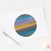 Juniper Mist I Ronde Sticker (Envelop)