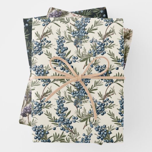 Juniper Pine Inpakpapier Vel (In situ)