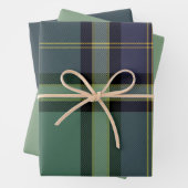 Juniper & Spruc Wrapping Paper Flat Sheet Set of 3 (In situ)