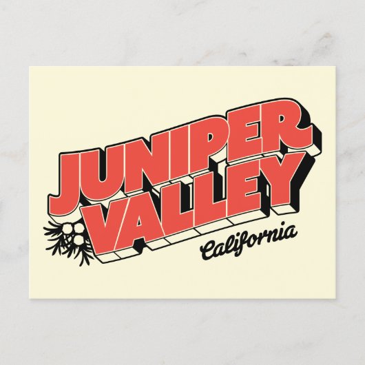 Juniper Valley - Briefkaart (Voorkant)