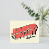 Juniper Valley - Briefkaart (Staand voorkant)