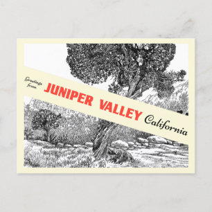 Juniper Valley Gift Shop Briefkaart