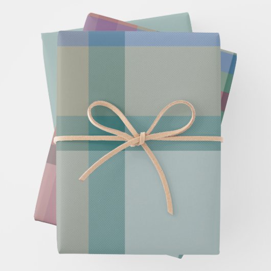 Juniper Wrapping Paper Flat Sheet Set of 3 (In situ)