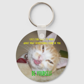 junipurr bent uzelf sleutelhanger