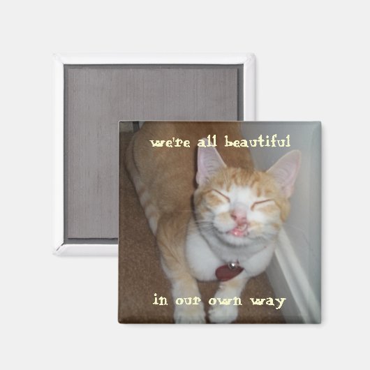 Junipurr mooie magneet (Voorkant / Achterkant)