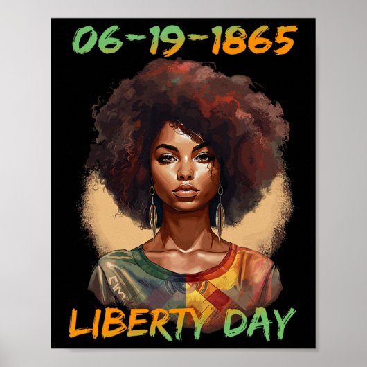 JuniTeenth - Afro-Amerikaanse vrouwen onafhankelij Poster (Voorkant)
