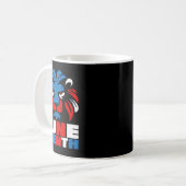 JuniTeenth is mijn Onafhankelijkheidsdag Leeuwenko Koffiemok (Voorkant links)