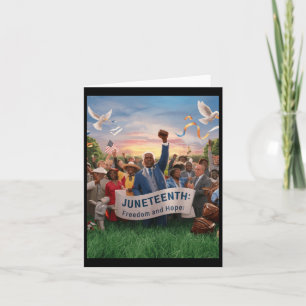JuniTeenth staat voor vrijheid en hoop op een nieu Kaart