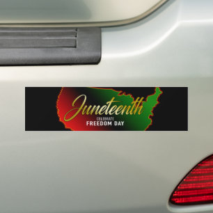 Junittiende dag van de vrijheid bumpersticker