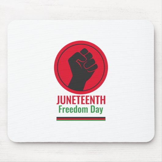 Junittiende dag van de vrijheid muismat (Voorkant)